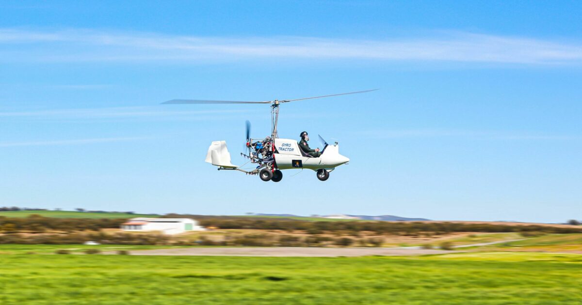Gyro-Tractor ready to take-off | Rotax Aircraft Engines