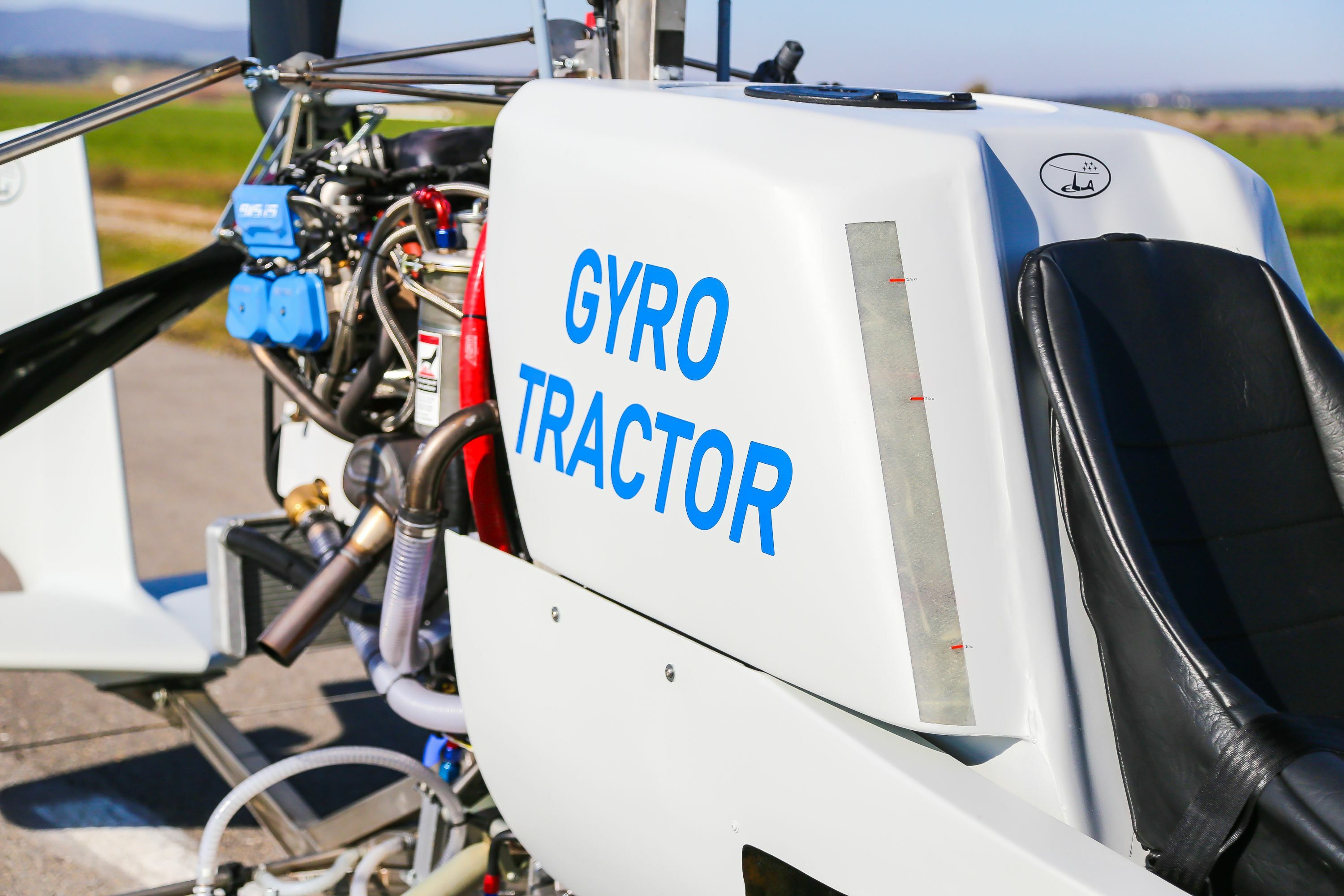 Gyrotractor Closeup